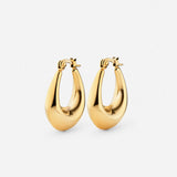 Drop Hoop Earrings