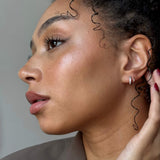 Brincos Duplos de Cristal